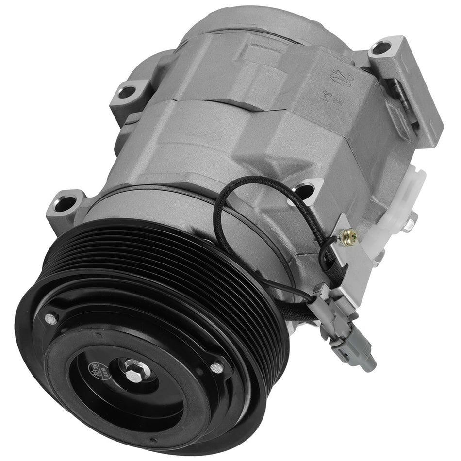 AC Compressor with Clutch Compatible with Toyota Tundra 2007-2020 V8 4.6L 5.7L