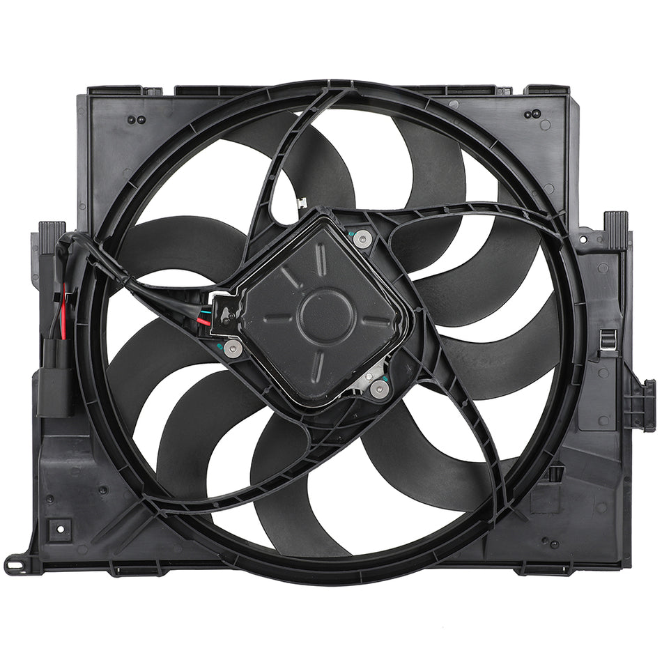 Electric Radiator Cooling Fan Assembly Fits 2013 2014 2015 2016 2017 BMW 320i
