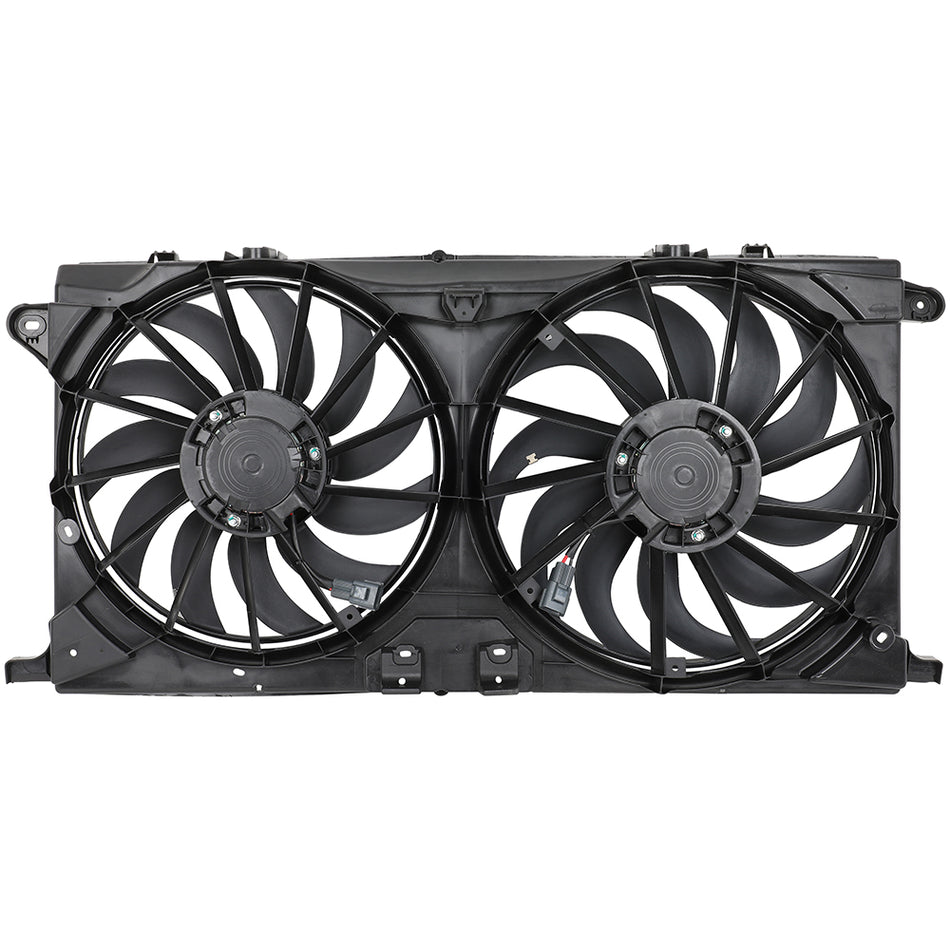 Electric Radiator Condenser Fan Assembly Fits FORD EXPEDITION 2018 2019 2020