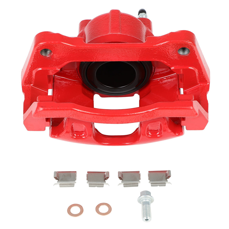 1x Front Right Brake Caliper w/ Bracket For 2008-2015 2016 Dodge Grand Caravan