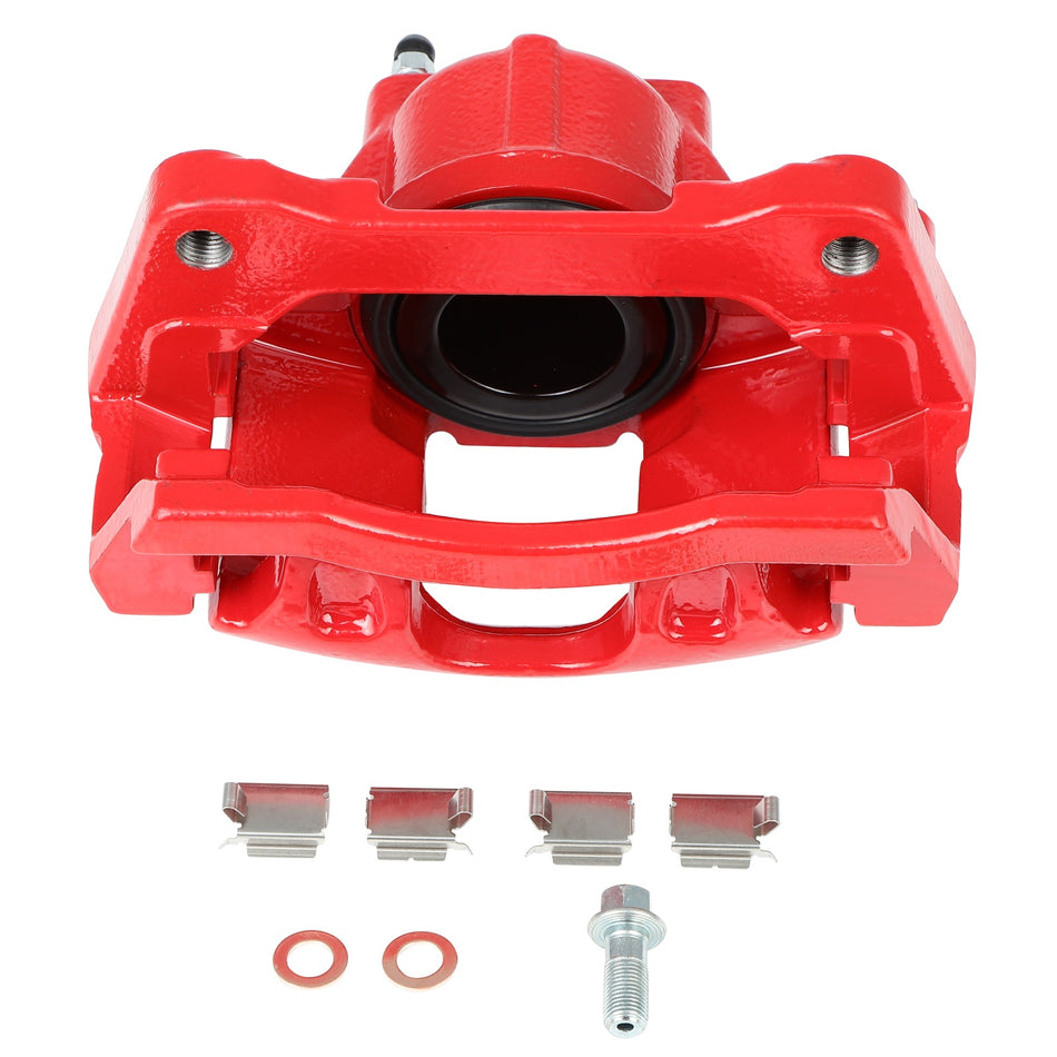 1x Front Left Brake Caliper w/ Bracket For 2008-2015 2016 Dodge Grand Caravan
