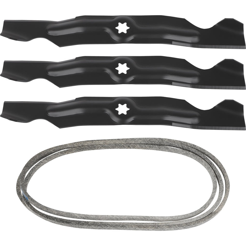 For Mtd Cub Cadet Troy-Bilt Rzt Belt Blade Kit 50 inch Mower 754-04077 742-04053A