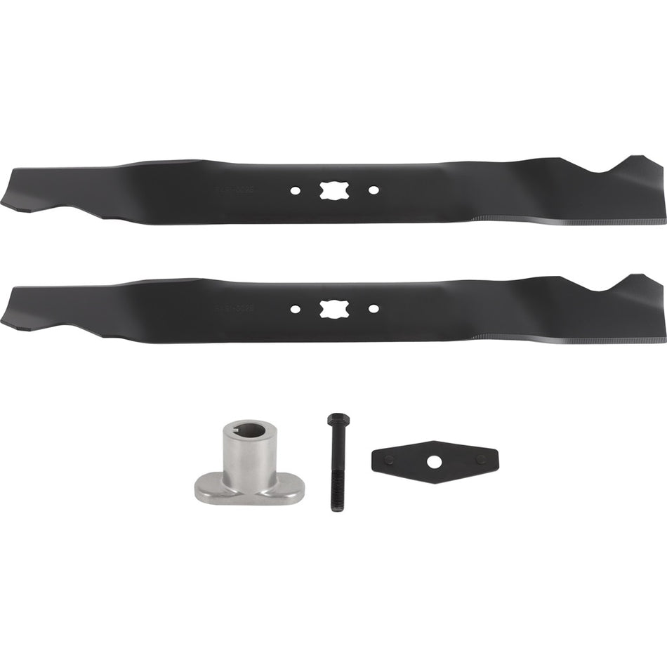 2Pk Blade & Lawn Mower Blade Adapter Kit For 21 inch Mtd Craftsman 742-0741 748-0377