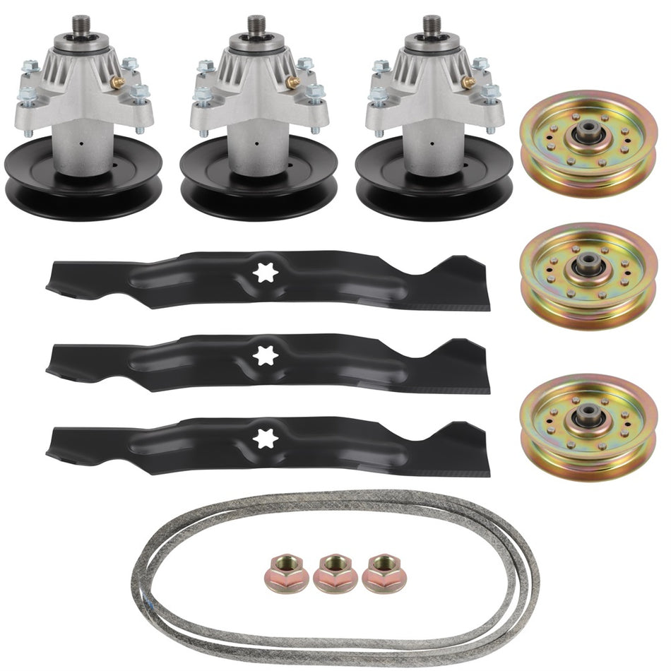 50 inch Lawn Mower Deck Parts Rebuild Kit Fits Troy-Bilt Rzt 50 Mustang Xp