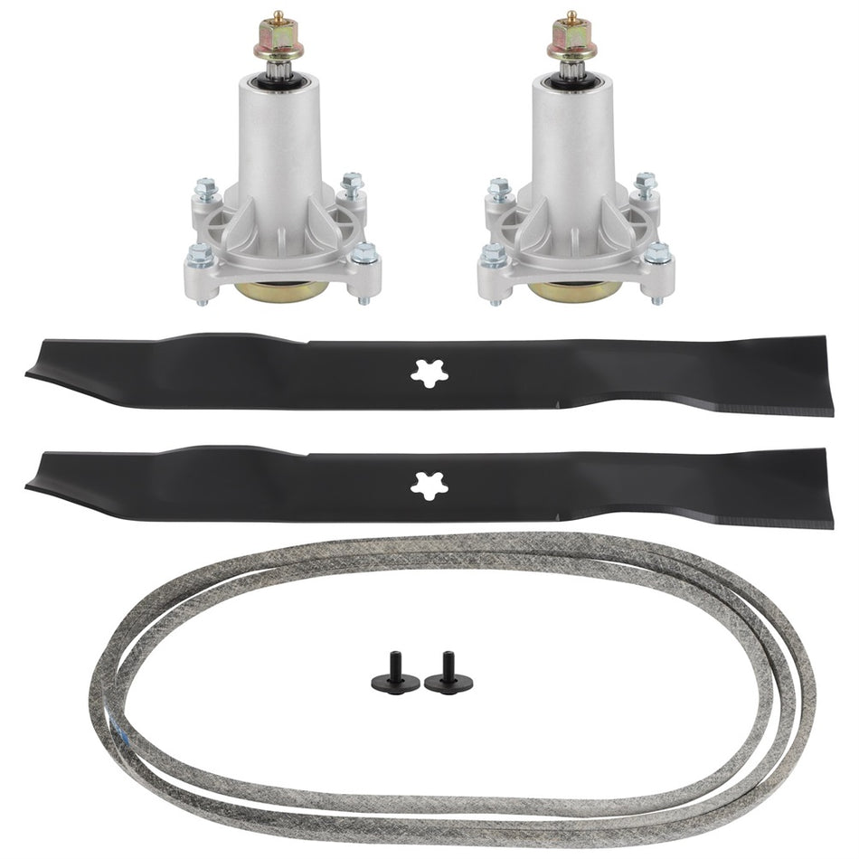 42 inch Deck Spindle Blade Belt Rebuild Kit for Husqvarna YTA18542 YTH2042