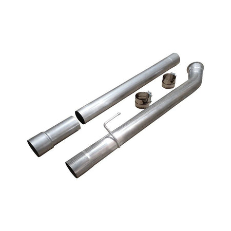 4 inch DPF Delete Race Pipe For 2019-2021 6.7 Cummins Dodge Ram 2500 Ram 3500 Only for Auto