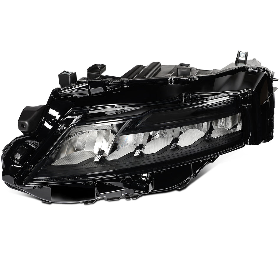 Left Driver Side For Nissan For Rogue 2021-2023 Black LED Headlight Assembly
