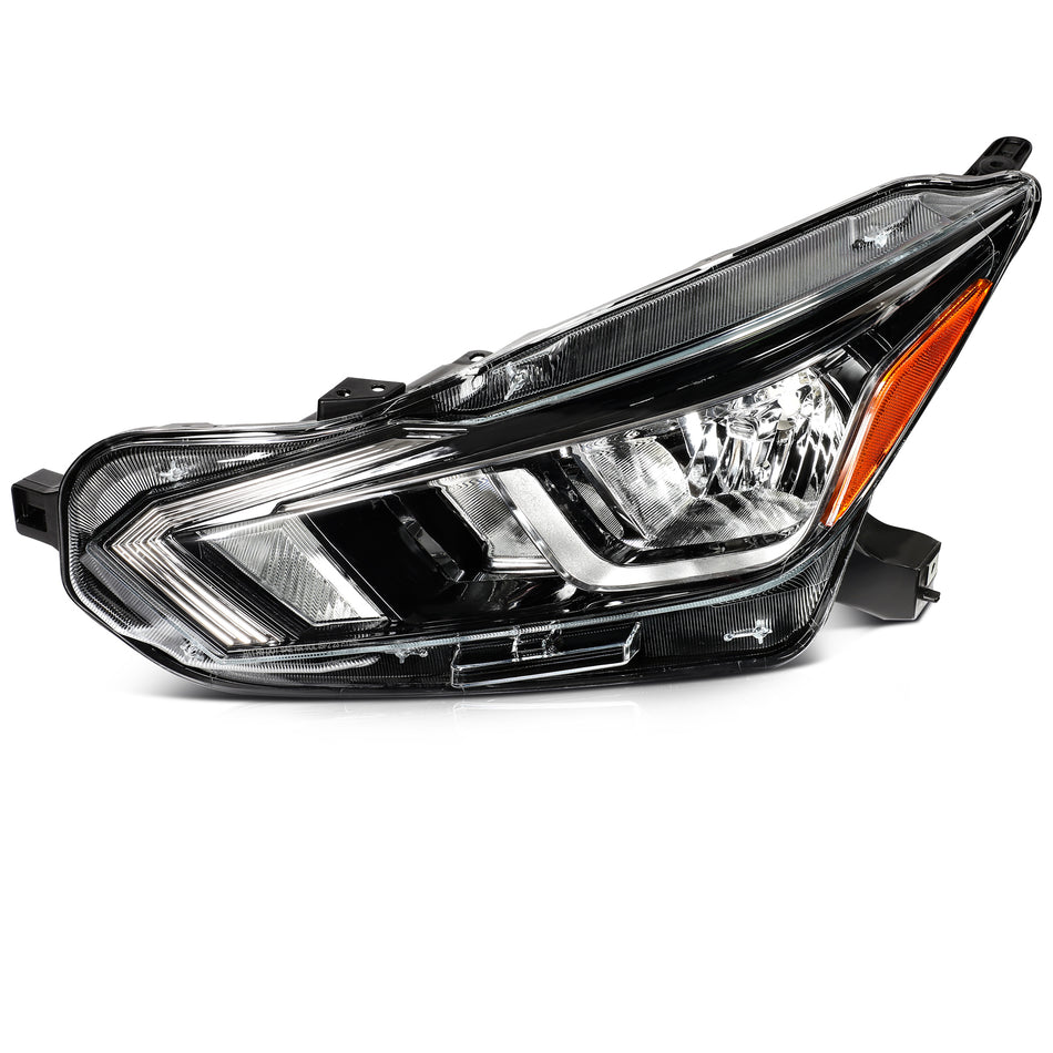 Halogen Headlight Assembly For 2020-2022 Nissan Versa S SV Left Driver Side