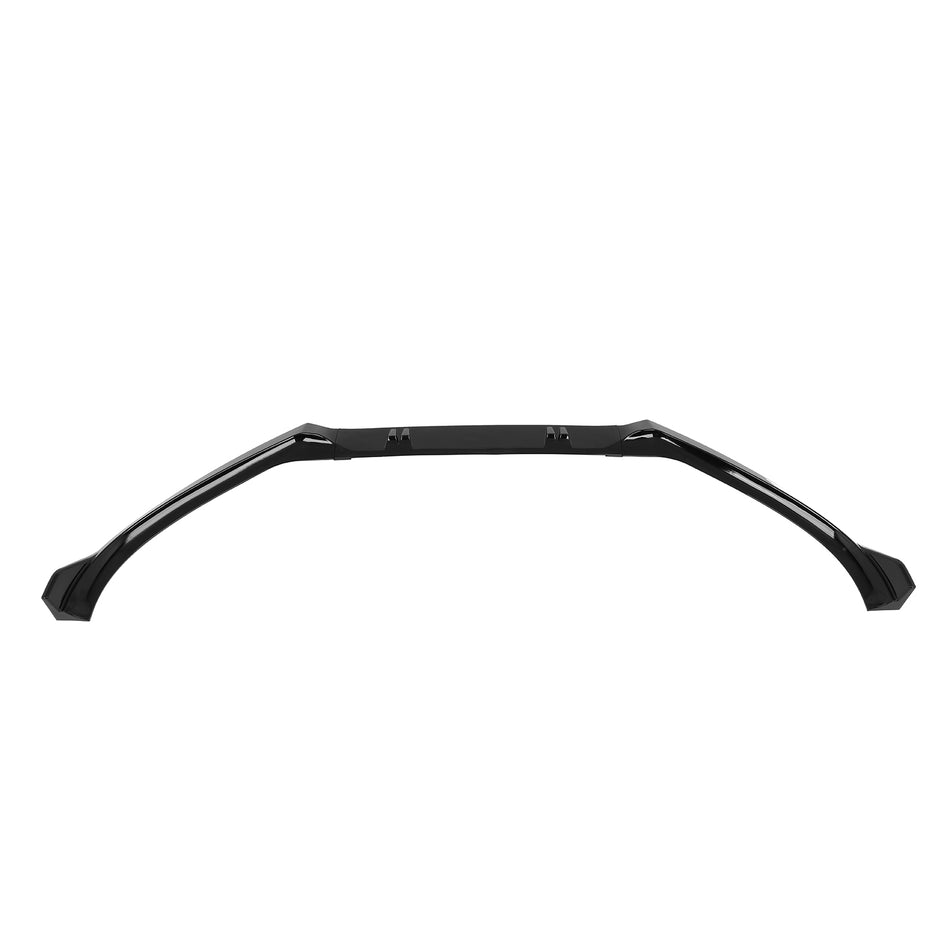 For 2013-2016 Audi A4 Quattro Front Bumper Lip Spoiler Glossy Black