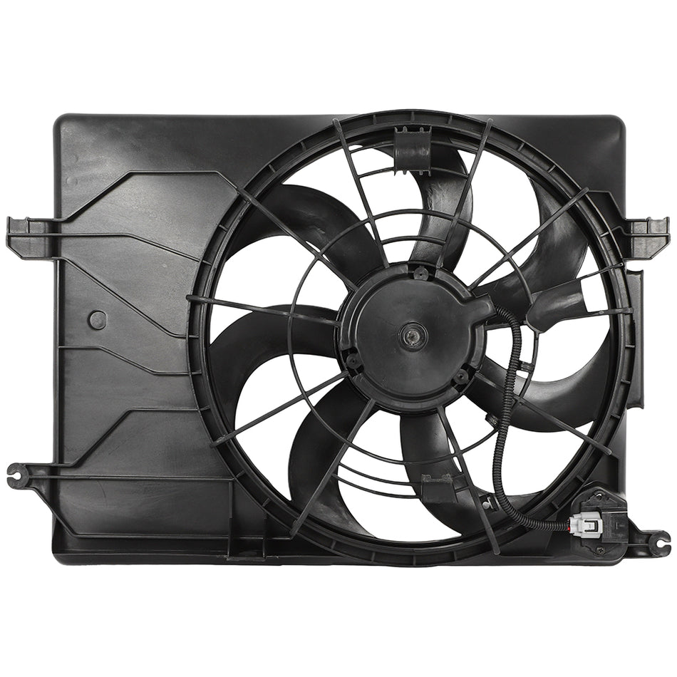 Electric Radiator Fan Assembly Fits 2010-2015 Hyundai Tucson 11-16 Kia Sportage