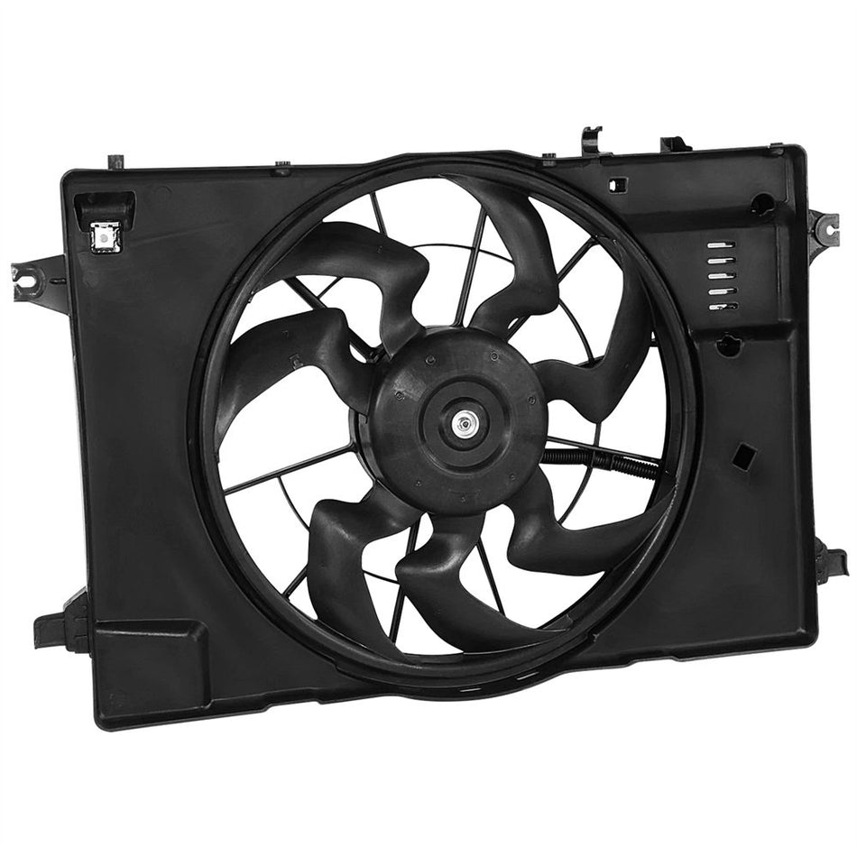 Electric Radiator Fan Assembly Fits 2017-2022 Hyundai Ioniq 2017-2022 Kia Niro