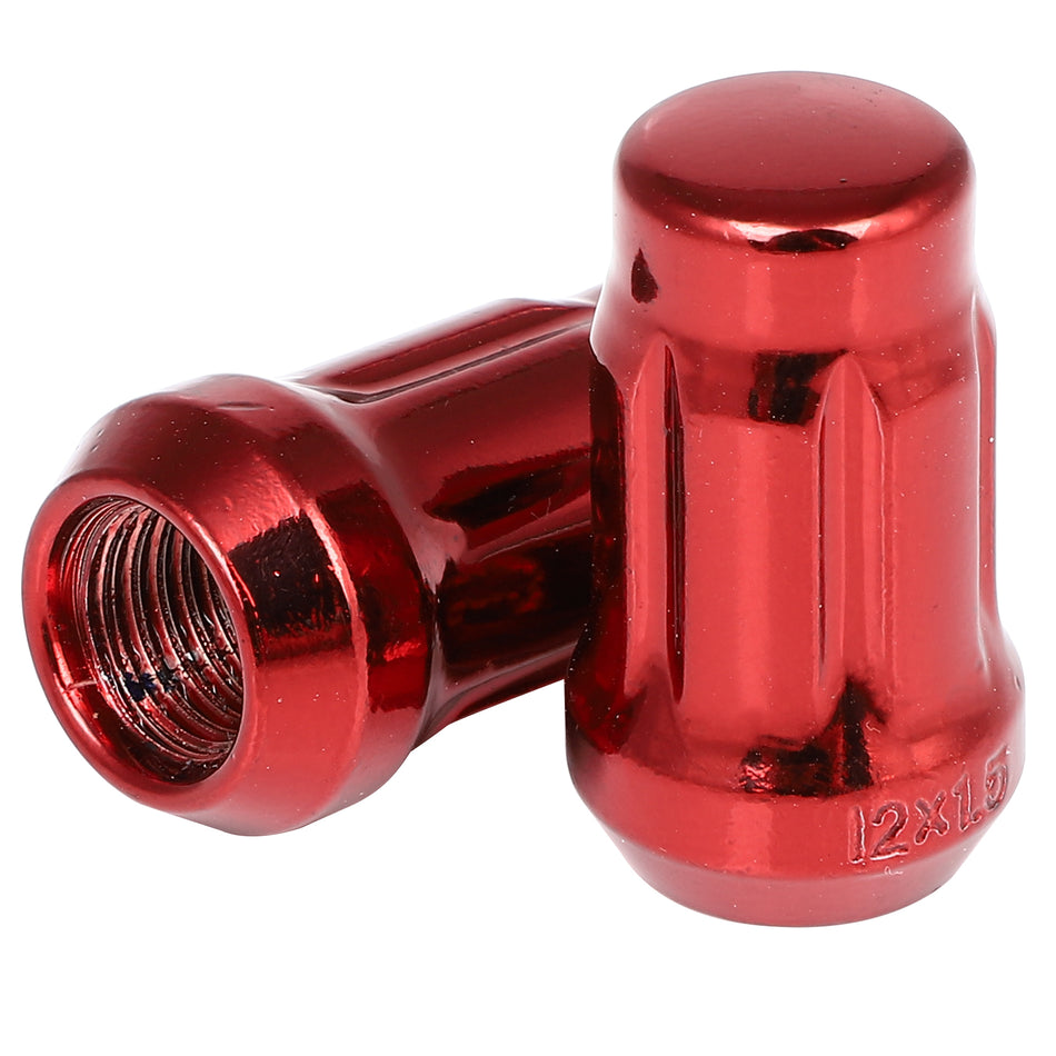 20 12x1.5 1.4inch Tall Closed End Bulge Acorn Lug Nuts with Key For Acura Honda Model