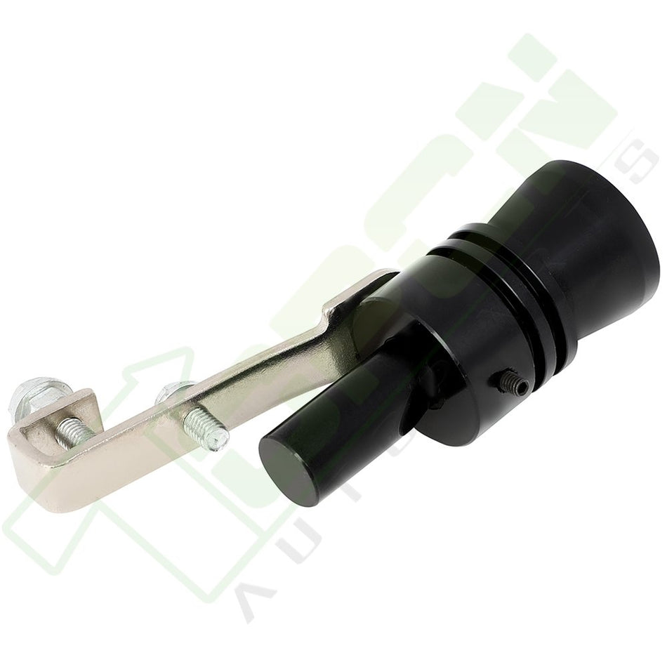 Exhaust Pipe Oversized Turbo Sound Whistle Simulator Roar Maker Loud XL Black