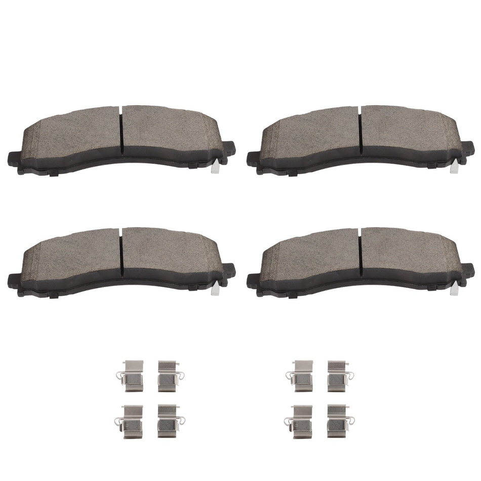 Fits RAM 3500 2021-2022 2500 2019-2020 2021 2022 Ceramic Brake Pads Rear 2225