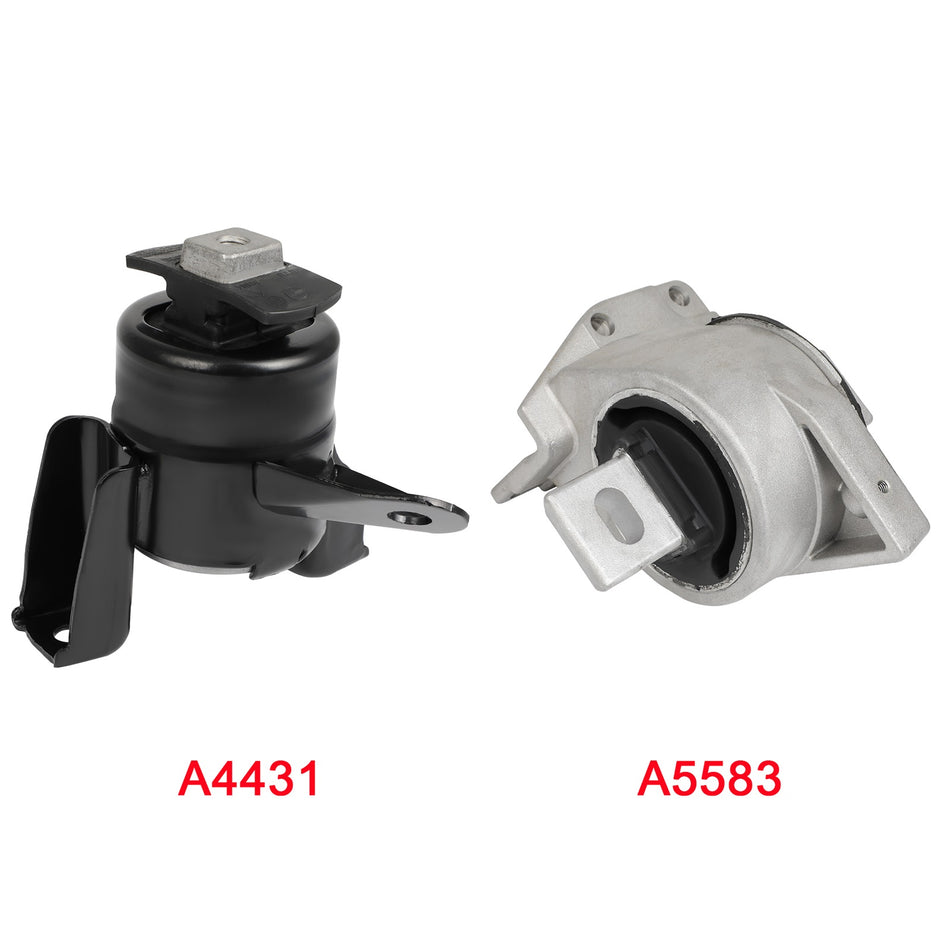 Motor & Transmission Mount Set Kit for 2009 2010 2011-2013 6 L4 2.5L for Mazda