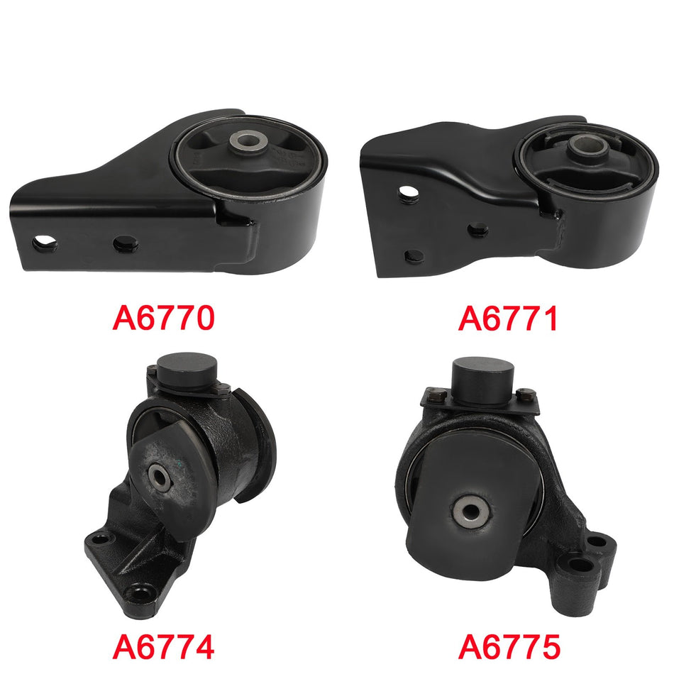 4Pcs Engine Motor & Trans Mount Set Fit Kia Sedona 2002-2005 V6 GAS DOHC