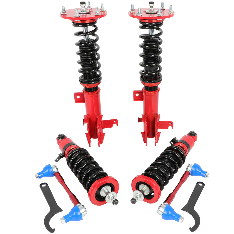 Coilovers For 2012-2016 Honda CR-V FWD Struts Suspension Springs Kits Adj Height