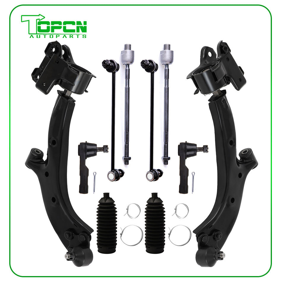 10 Front Lower Suspension Control Arm w Ball Joints For 07 08 09 10 11 HONDA CRV