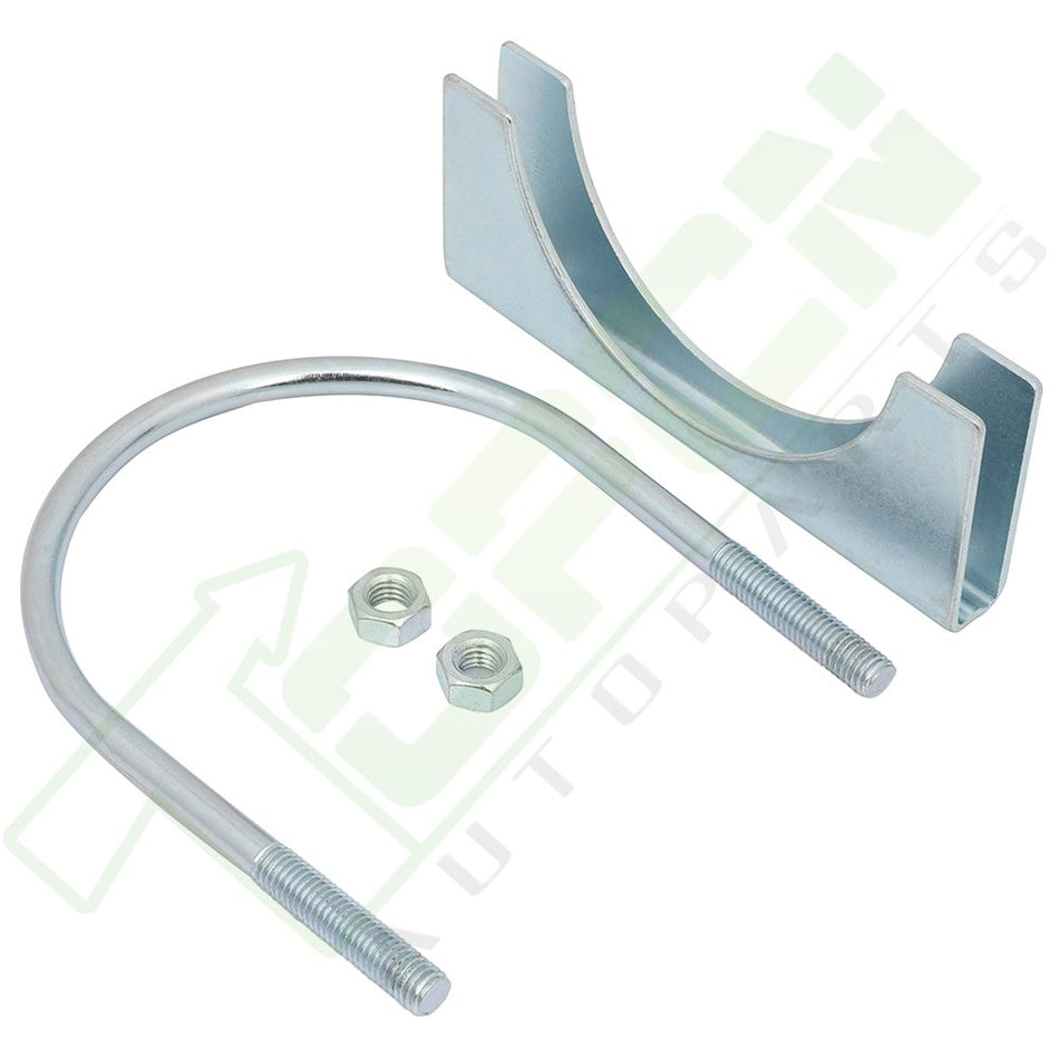 3 1/2inch 3.5inch Inch Exhaust Hanger Muffler U Bolt Clamp Iron Saddle