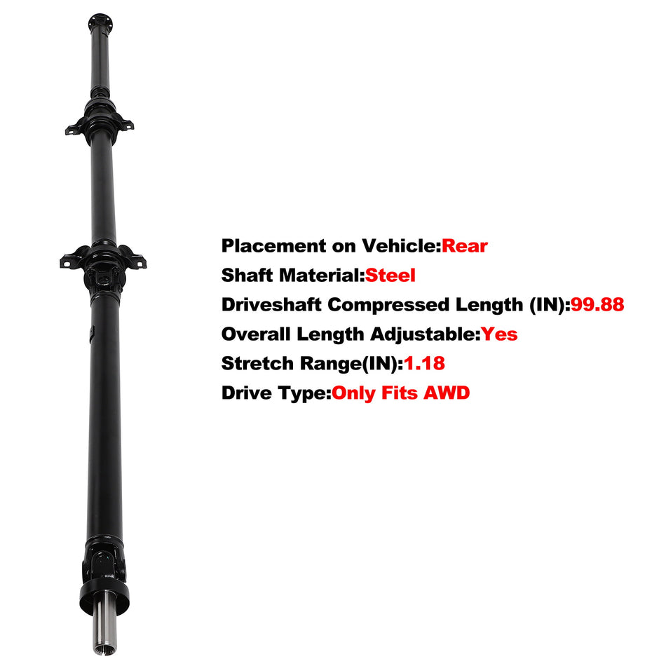 For Toyota Sienna 2011-2019 V6 3.5L AWD Rear Drive Shaft 936745 655030