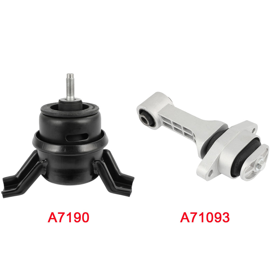 2pc Fits Kia Soul 2010-2011 L4 2.0L 2012-2013 L4 1.6L Engine Motor Mount