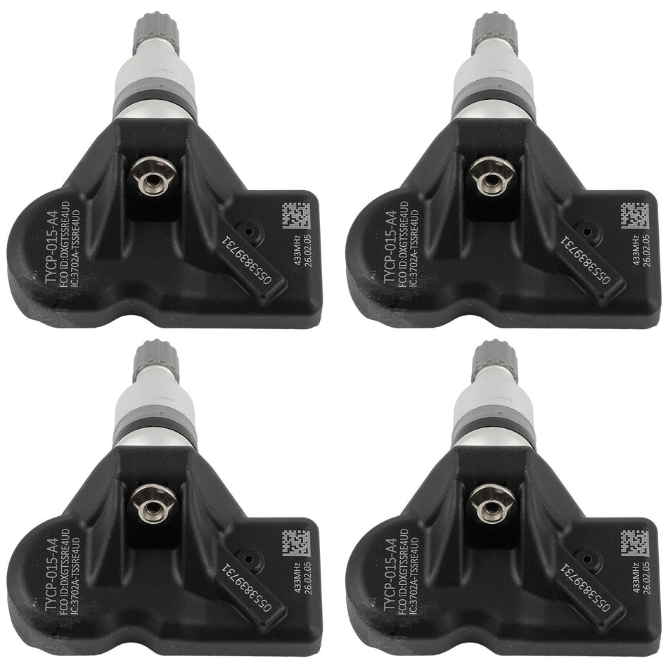 433MHZ 4PC TPMS Tire Pressure Sensor For 2011-2014 BMW 535i 335i Mini 3610685622