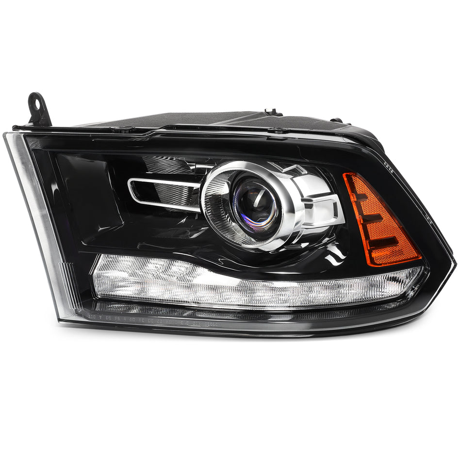For 2016-2018 Ram 1500 2500 3500 Projector Headlight Assembly Left Driver Side