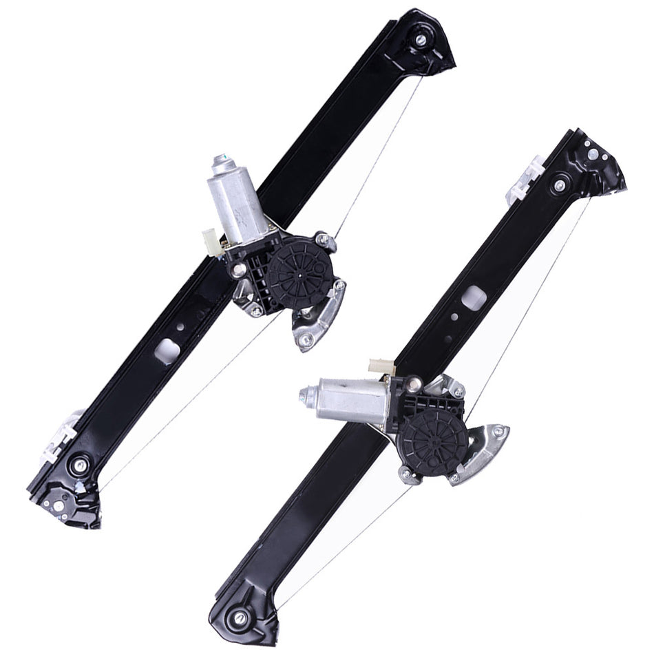 2000-2006 BMW X5 Window Regulator With Motor Rear Pair