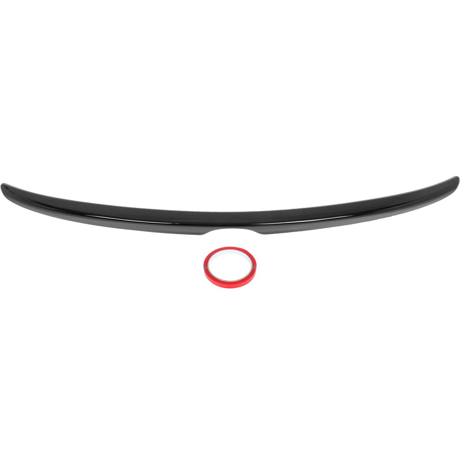 For 2014 2015 2016 2017-2019 Mazda 3 4-Door Sedan Painted Black ABS Rear Spoiler