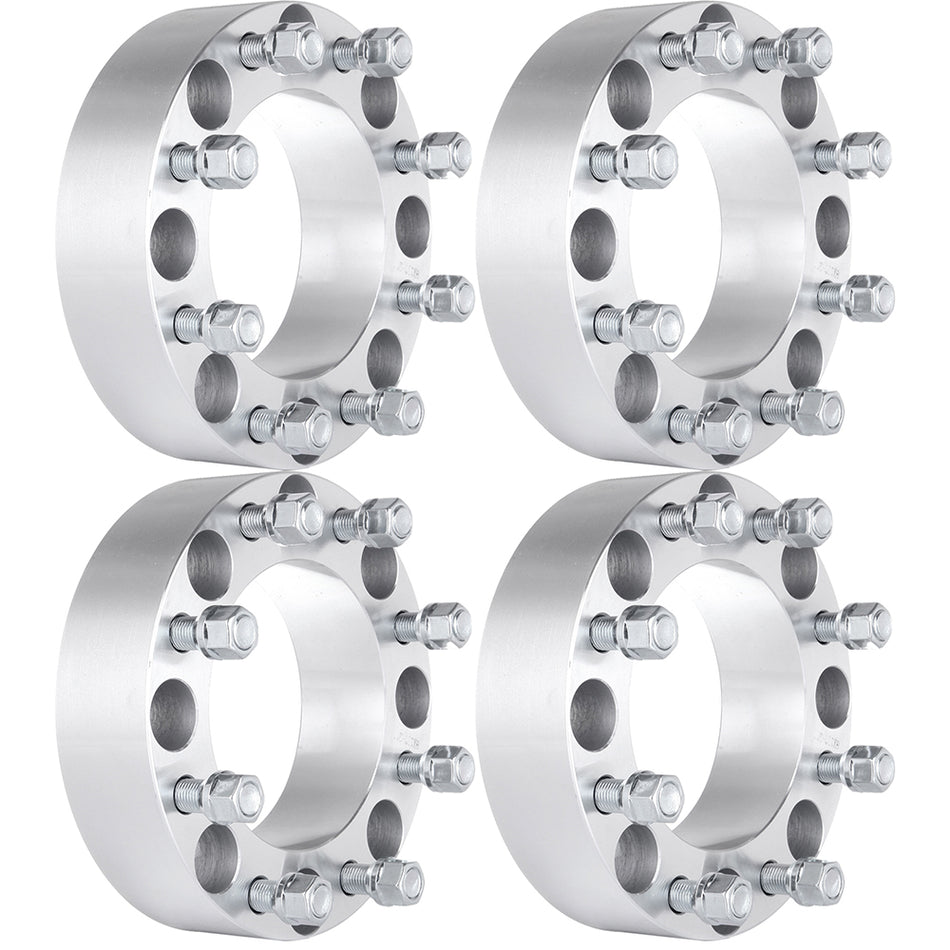 4Pcs 2 inch 8x170mm 8 Lug Wheel Spacers Adapters For 03-05 Ford Excursion 03-16 Ford F250
