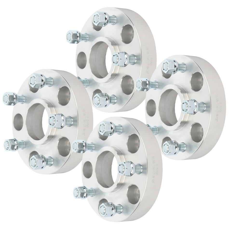4Pcs 1.25 inch 5x5 5 Lug Wheel Spacers For 06-10 Jeep Commander 07-18 Jeep Wrangler