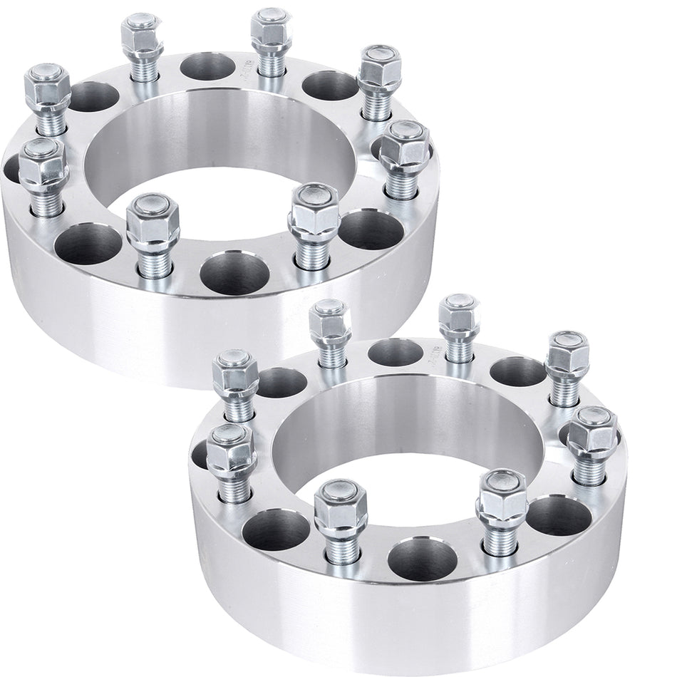 2Pcs 2 inch 8x170mm 8 Lug Wheel Spacers Adapters For 03-05 Ford Excursion 03-16 Ford F250