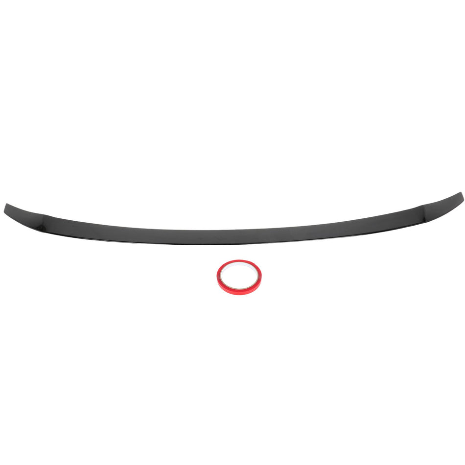 For 2021-2023 Hyundai Elantra Sedan Painted Black ABS Rear Spoiler Wing Black