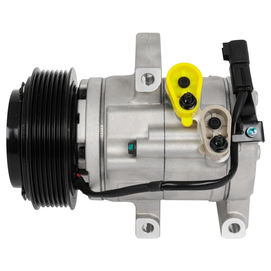 AC A/C Compressor w/ 7-Groove Pulley for Ford Ranger 2013 2014 2015 HS13N Style