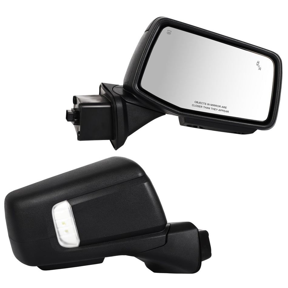 Power Folding Heated Temp sensor Tow Mirror For 19-2023 Chevrolet silverado 1500