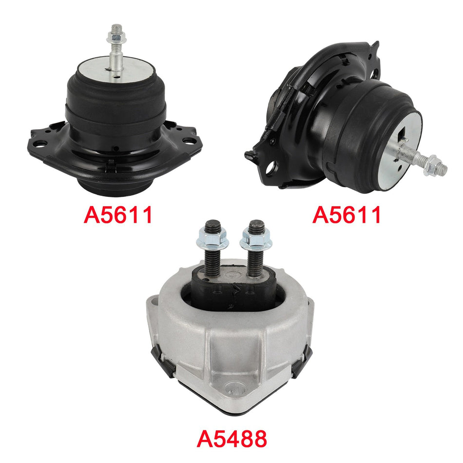 3PCS For Jeep Grand Cherokee Dodge Durango Engine Motor Mount&Transmission EPA