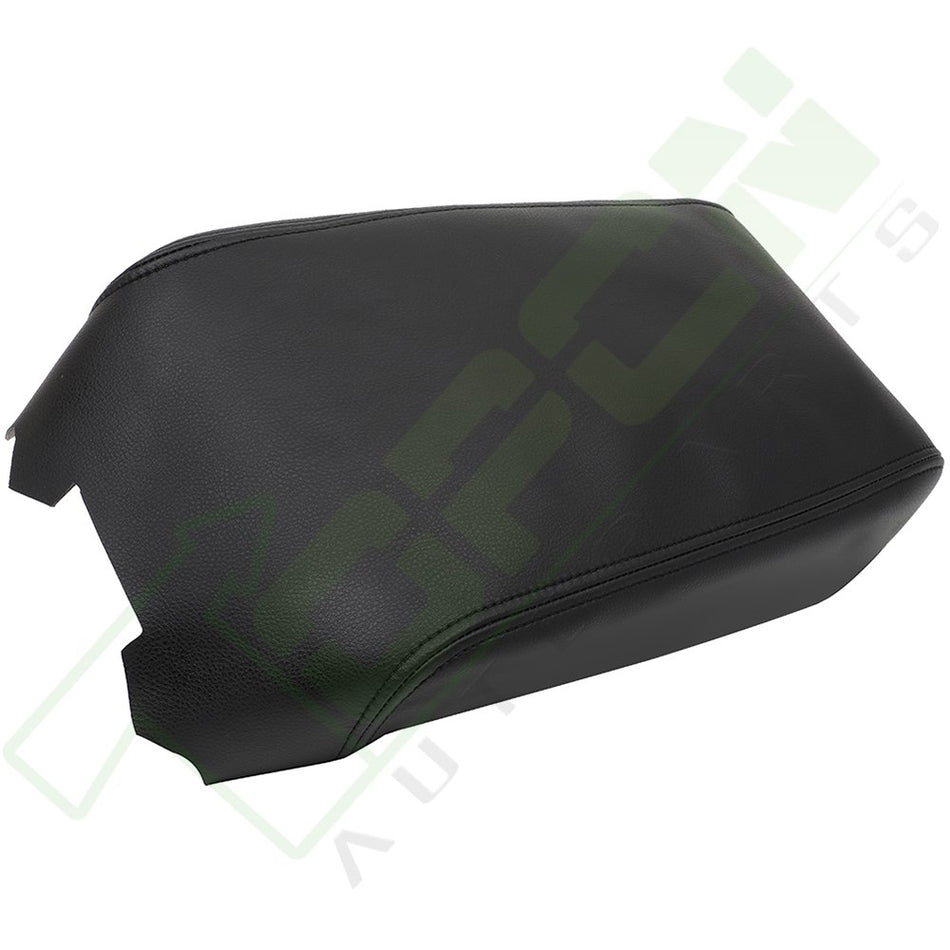 BLACK CENTER CONSOLE ARMREST COVER LID LEATHER FOR 09-14 NISSAN MAXIMA NEW