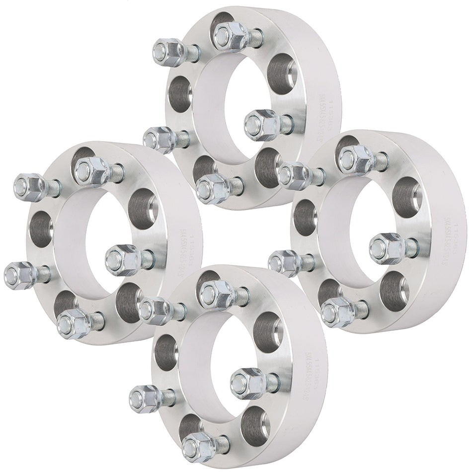 4Pcs 1.5 inch 5x4.5 5 Lug Wheel Spacers For 87-90 Dodge Dakota 07-16 Ford Edge
