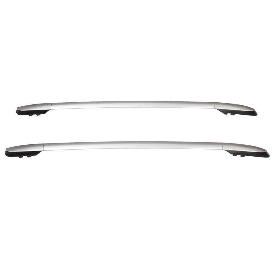 Roof Rack Cross Bars Carrier Rails Roof Bar Aluminum Silver for Toyota RAV4 2013-2018