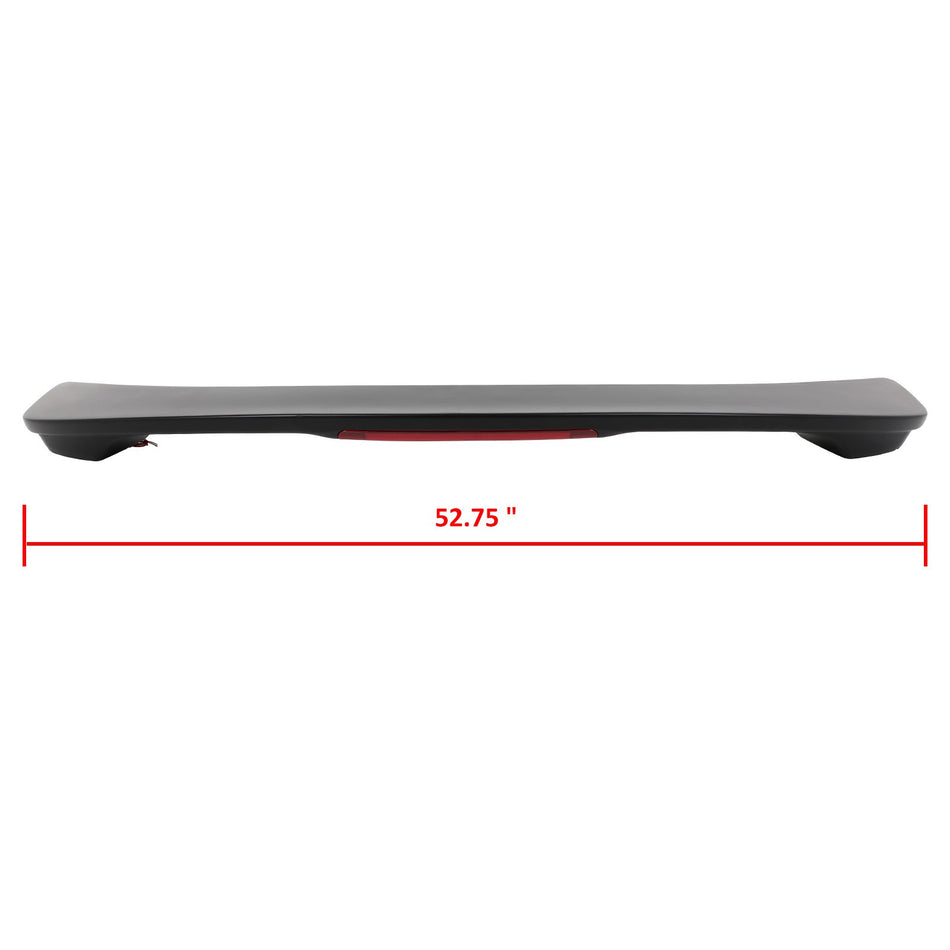 For Honda Accord Sedan 2008-2012 Un Rear Trunk Spoiler wing Brake Light