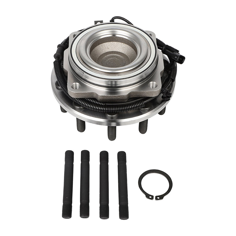Front Wheel Hub & Bearing Assembly For 2011-2016 Ford F-450 F-550 Super Duty 2WD
