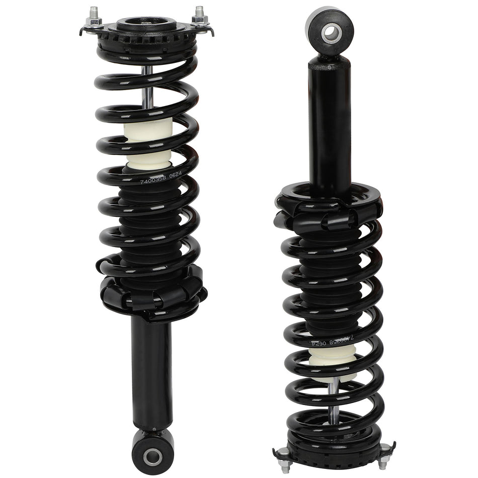 Pair For Subaru Outback 2000-2004 Rear Strut Shocks With Coil Springs Mount