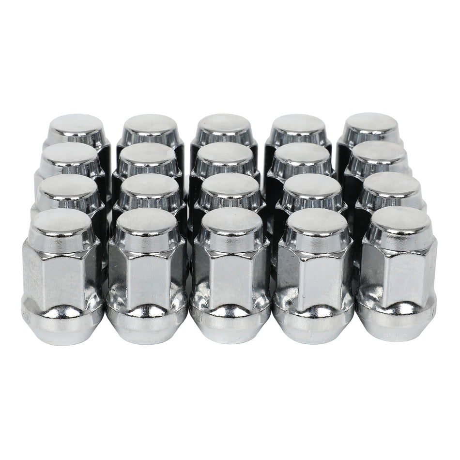 20 7/16inchx20 13/16inch Hex Closed End Bulge Acorn Lug Nuts For Jeep Chevrolet GMC