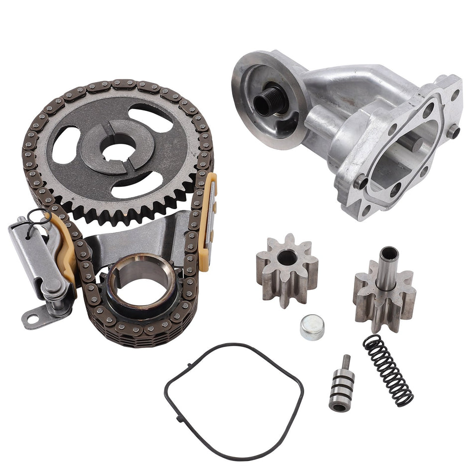 Timing Chain Kit Oil Pump For Ford Mustang Thunderbird Freestar Mercury 3.8 4.2L