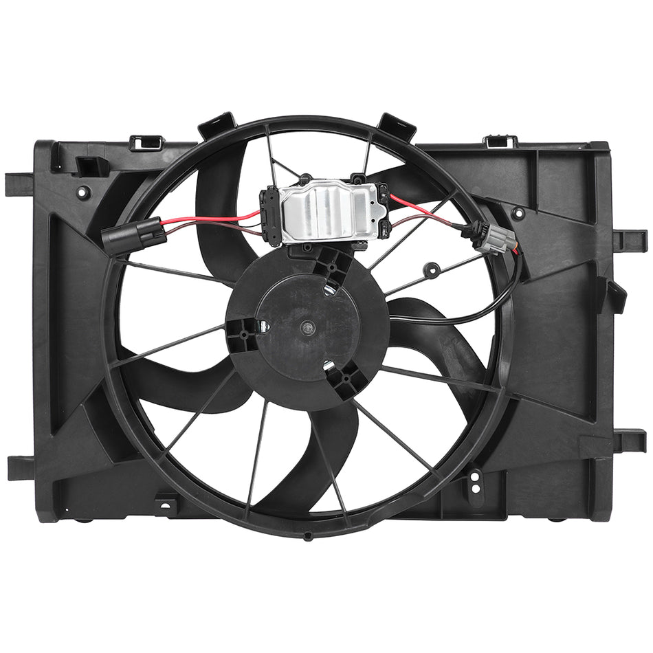 Engine Radiator Cooling Fan Assembly For 2010 2011 2012 Ford Fusion Lincoln MKZ