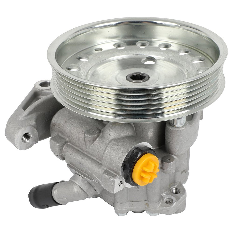Power Steering Pump w/ Pulley For Volvo XC90 2007 2008 2009 2010-2014 L6 3.2L