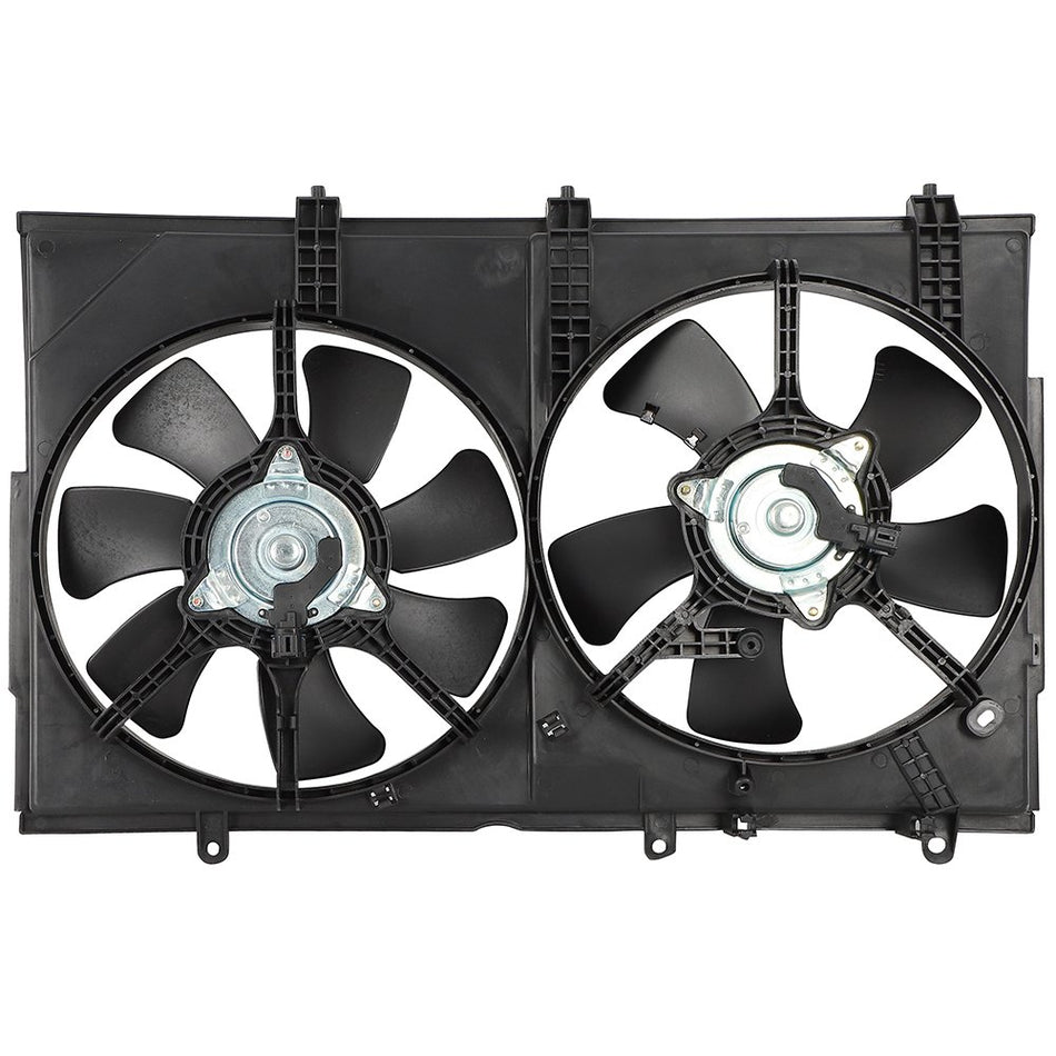 Electric Radiator Condenser Fan Assembly Fits 03 04 05 2006 Mitsubishi Outlander