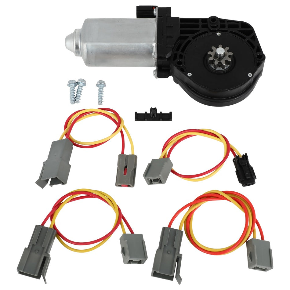 Fits Ford F-150 F-250 F-350 Mercury Cougar Bronco FR/FL Power Window Lift Motor