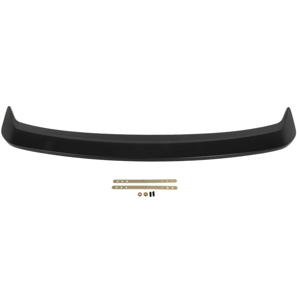 For 2017-18 Nissan Altima Primed Black ABS Rear Spoiler w/ 3rd Brake Light Wing