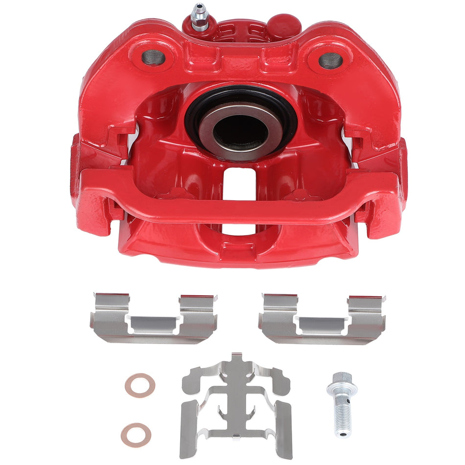 Rear Left Brake Caliper For GMC Yukon XL 1500 Cadillac DeVille W/ Bracket